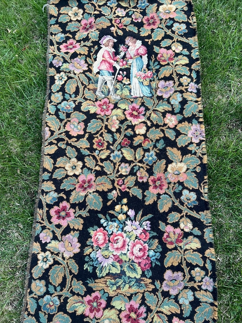 French Tapestry Aubusson Style - Picture 4 of 16